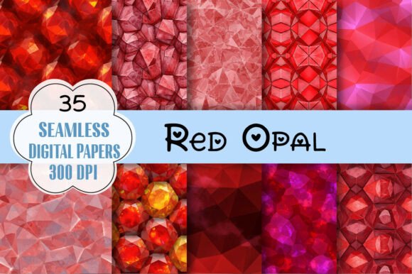 Download Red Opal Digital Paper - Premium Resources